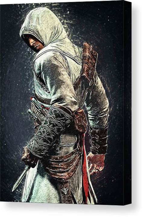 Assassins Creed Altair Canvas Print Canvas Art By Zapista Ou