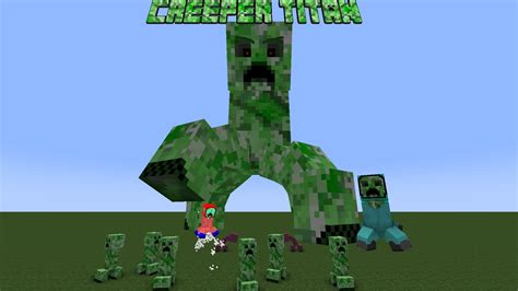 Minecraft Titans Mod Author Hangout Creeper Titan Faction Youtube