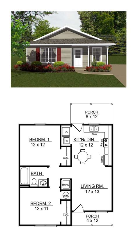 Single Story Home Plan Floor Plan Small House Design Affordable Vrogue