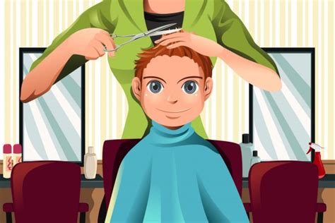 4593 Boy Haircut Vector Images Depositphotos