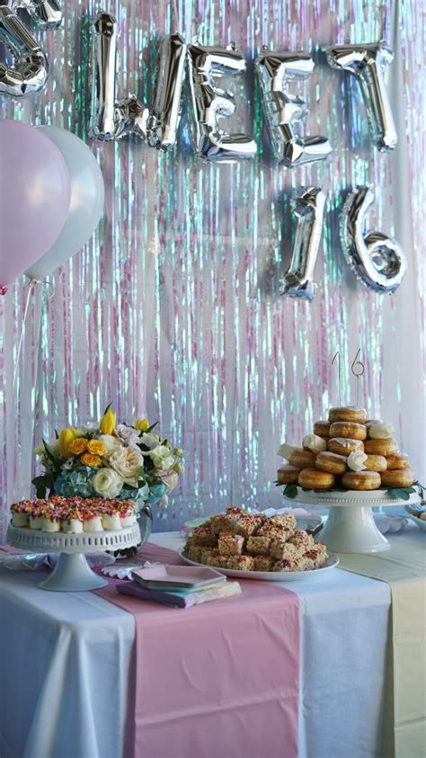 Sweet Sixteen Birthday Party   Thoughtfully Styled