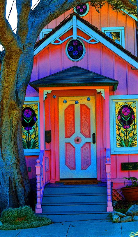 Colorful Front Door Free Stock Photo Public Domain Pictures