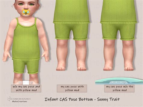 The Sims Resource For Creators Cas Pose Infants Bottom
