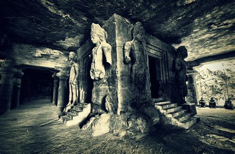 Elephanta Caves Rock Cut Temples Near Gateway Of India
