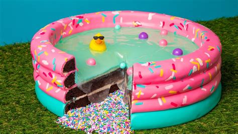 Viral Swimming Pool Cake More Ultimate Cake Compilation How To