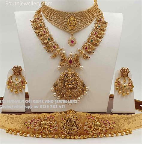 Marriage Latest Gold Necklace Designs With Weight