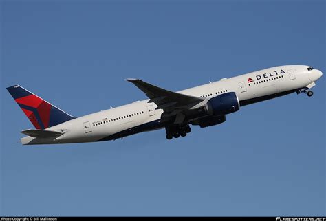 N704dk Delta Air Lines Boeing 777 232lr Photo By Bill Mallinson Id