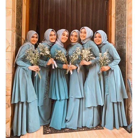 SATIN TILE BAJU BRIDESMAID MURAH BAJU BRIDE SERAGAM NIKAH SERAGAM NIKAH KELUARGA KEBAYA