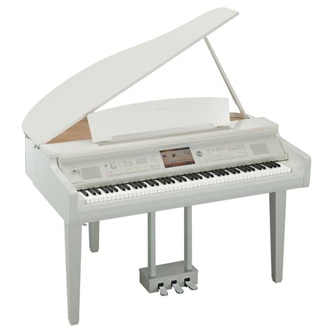 Yamaha Cvp 709 Clavinova Digital Grand Piano Polished White Keyboardist
