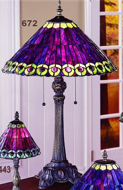 Purple Tiffany Table Lamp Ideas On Foter