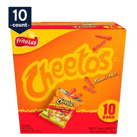 Cheetos Crunchy Flamin Hot Cheese Flavored Snacks Count Pack Of Hot Sex Picture