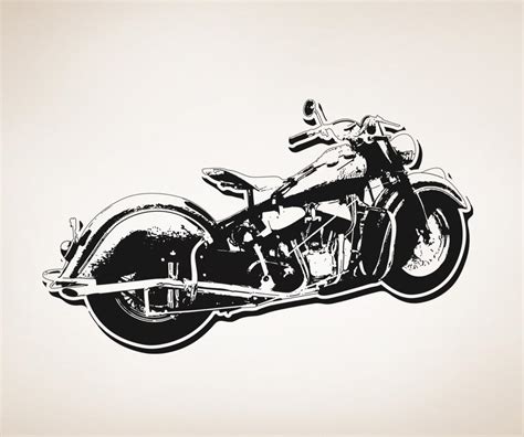 Decorate your laptops, water bottles, notebooks and windows. Vinyl Wall Decal Sticker Motorcycle #OS_AA150