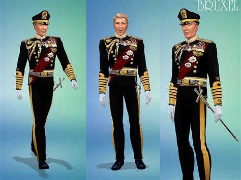 The Sims Resource Ceremonial King Outfit Bruxel
