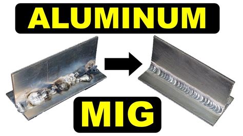How To MIG Weld Aluminum Spool Gun Aluminum Welding For Beginners