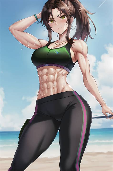 Lara Croft Workout Anime By Vin13ish On Deviantart