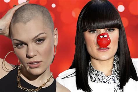 jessie j shaves head for comic relief video pics and comparisons