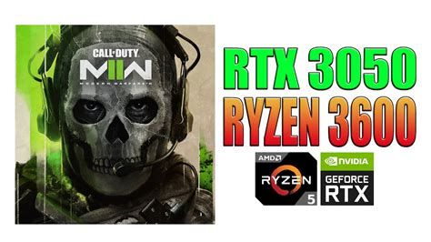 Call Of Duty Modern Warfare 2 RTX 3050 8GB Ryzen 5 3600 ULTRA