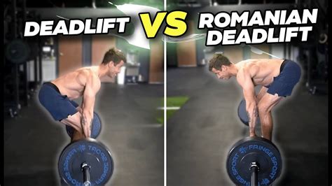 Deadlift Vs Romanian Deadlift Rdl Differences And When To Use Each