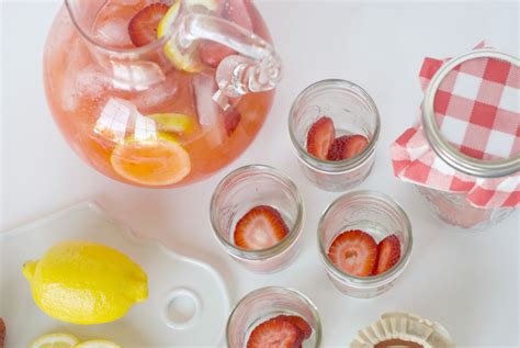 Fresh Strawberry Sparkling Lemonade Ball Game Bevvies