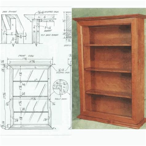 Simple mini bookcase this mini bookcase may be small in size but oozes charm. diy bookcase plan | DIY | Pinterest