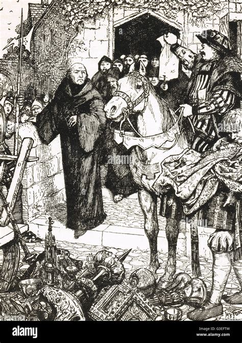 Dissolution Of The Monasteries 1536 1541 Stock Photo Alamy