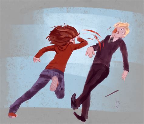 Hermione Granger Punches Draco Malfoy