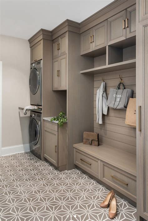 Mudroom Laundry Room Office Combo