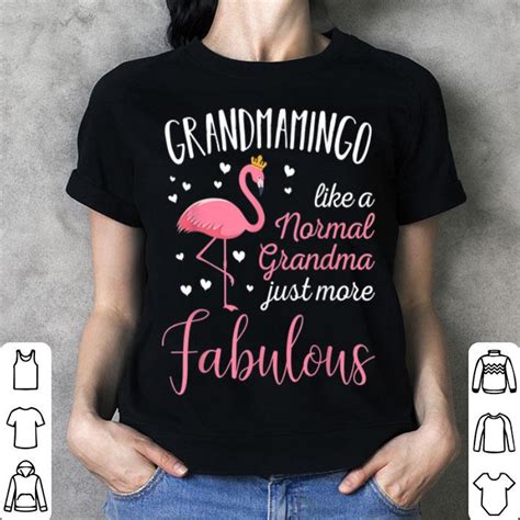 Flamingo merch for my fan! Grandmamingo Pink Flamingo Grandma shirt