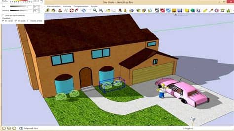 Los simpson son una familia políticamente incorrecta, de clase media, que habita en la ficticia localidad estadounidense de springfield. Curso Sketchup - herramientas, volumenes, ejemplo ( casa ...