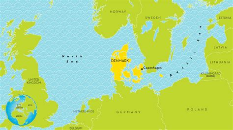 Map Of Denmark And Germany Best Map Of Middle Earth