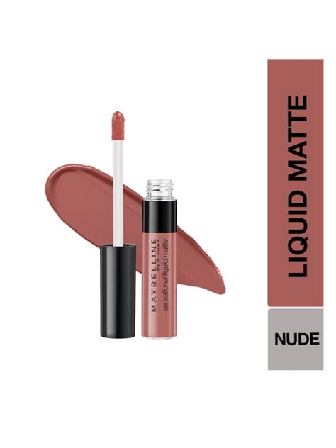 Maybelline New York Sensational Liquid Matte Lipstick Truly Mlbb