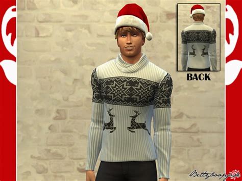 Christmas Reindeer Clothes At Sims Artists Sims 4 Updates