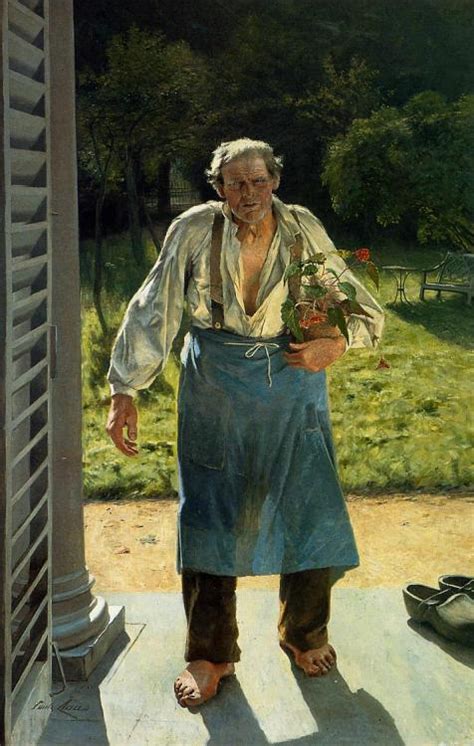 Thumbspro Low Country Emile Claus The Old Gardener 1885