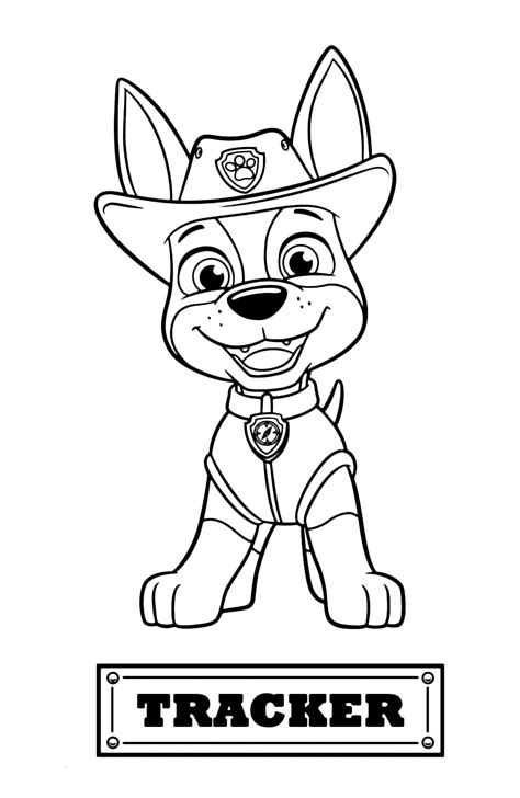 Paw Patrol Printable Coloring Pages Free Printable Templates