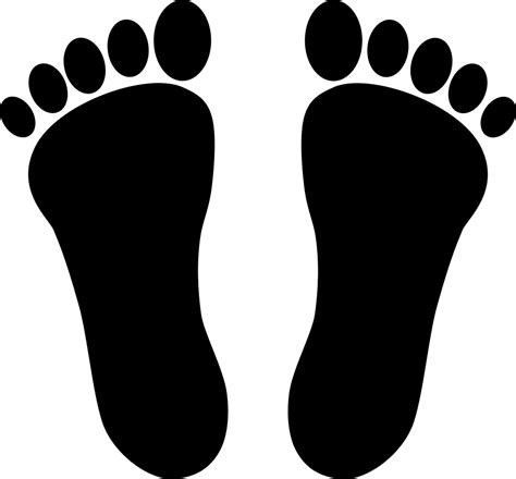 Baby Footprint Svg File Baby Feet Clipart Baby Foot My Xxx Hot Girl