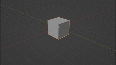 How To Make The Default Cube Blender Tutorial Youtube