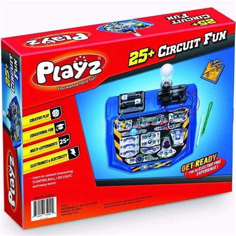 Playz Electrical Circuit Board Engineering Kit For Kids With 25 Stem