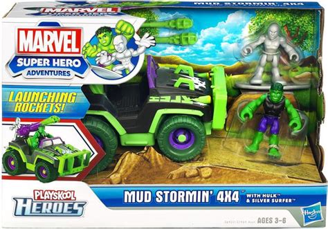 Marvel Playskool Heroes Super Hero Adventures Mud Stormin 4x4 Mini