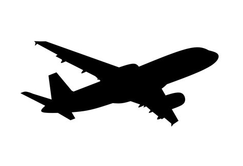 Flugzeug Silhouette Kostenloses Stock Bild Public Domain Pictures