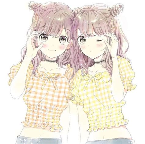 √ダウンロード Anime Twins Boy And Girl Drawing 346815 Bestpixtajpbi2z