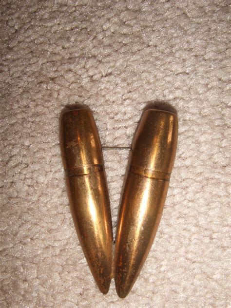Ww2 Trench Art V For Victory Pin From Bullets Collectors Weekly