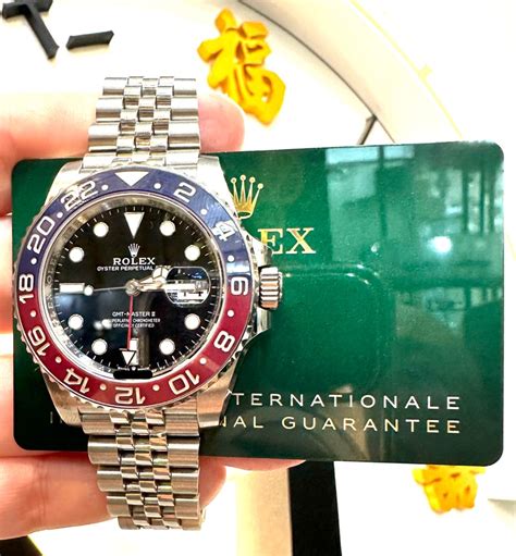 Rolex 126710blro Gmt2 Pepsi Jubilee Luxury Watches On Carousell