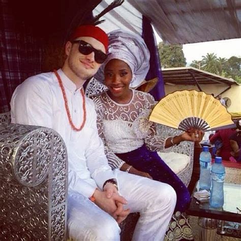Naija Wink Photos Former Imo State Governors Daughter Adanna Ohakim Marries Her White Beau