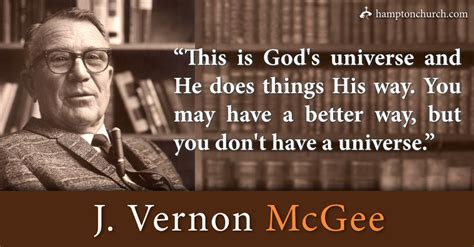 Quote Of The Day J Vernon Mcgee