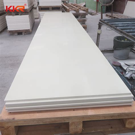 China Countertop Material Acrylic Solid Surface Corian China Snow