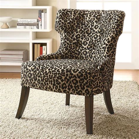 1280 x 1023 jpeg 239 кб. Leopard Print Accent Chair Coaster Furniture | FurniturePick