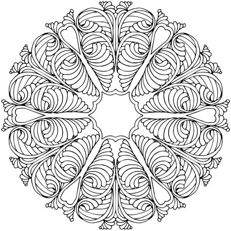 650x650 garden coloring page illustrated by marie browning. Under the Sea Coloring Page | Detailed coloring pages ...