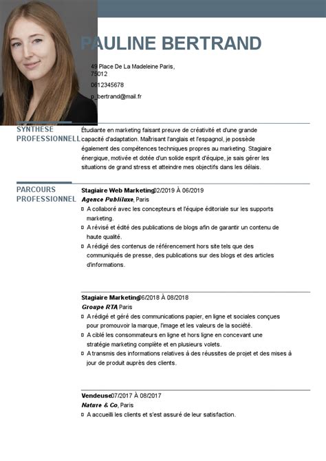 Guide complet du CV stagiaire avec un exemple et des modèles
