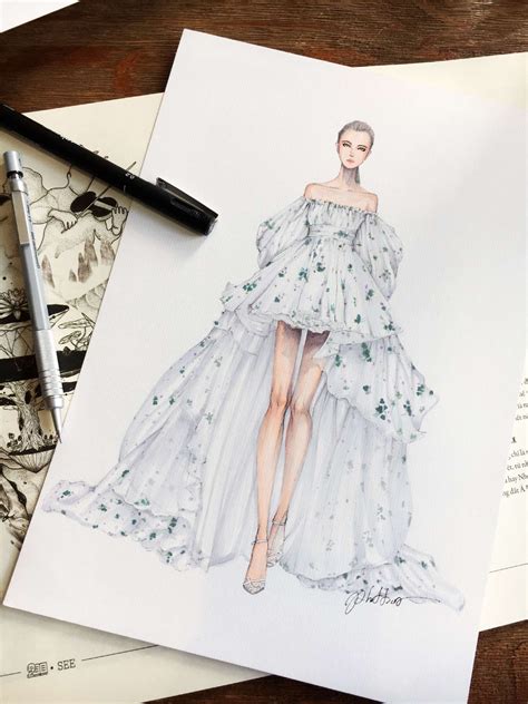 12 fashion designers drawings illustration fashion design fashion illustration dresses dress