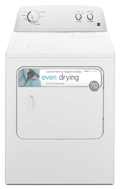 Kenmore 62332 70 Cu Ft Electric Dryer W Wrinkle Guard White